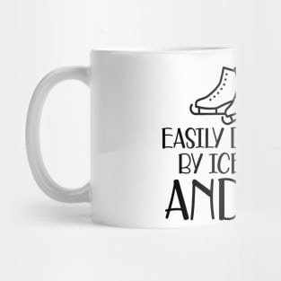 Ice Skater - Easily excited by ice skating and cats Mug